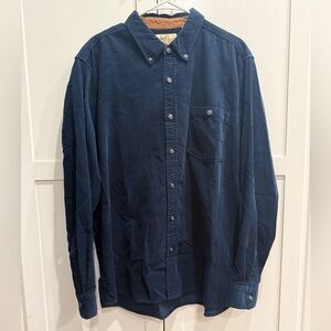 Oroton Brothers Deep Indigo Casual Button-Down Shirt